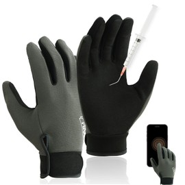 TAILI Guantes de trabajo resistentes a pinchazos de nivel 2, nivel 5, resistentes a los cortes mejorados, para jardinería, tallado, pesca, comodidad l