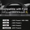 West Llama Customized Auto Car Steering Wheel Cover for Ford
