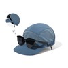 Clakllie Quick-Drying 5 Panel Baseball Cap Flat Brim Snapback Cap