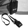 Zerone Portable Walkie Talkie Nylon Belt Case Bag with Adjustable