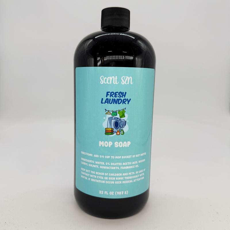 Scented Mop Soap - (32 oz):_Cotton Candy