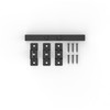 National Hardware N166-033 7.8-in Industrial Black Gate Latch