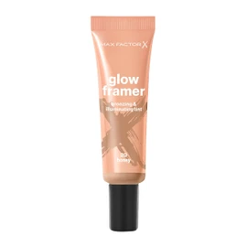 Max Factor Glow Framer, 20 Honey, Bronzing and Illuminating Tint, Blends contour and highlight, Soft Shimmers, Bronzing Pigments, Weightless, Easy to Blend Formula, 30ml