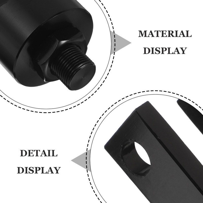 Zerodeko Motorcycle Rear Shock Extender Aluminum Alloy Adapter for Enhanced