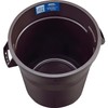 Global Industrial Commercial Round Trash Can, 20 Gallon Capacity, Plastic