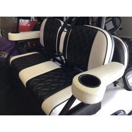 advanced ev ICON OR ADVANCED EV PAIR WHITE CUP HOLDER ARM REST ARMREST FOR GOLF CART