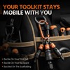 1/4”,3/8”,1/2” Impact Swivel Socket Set,with Socket Holder Keychains