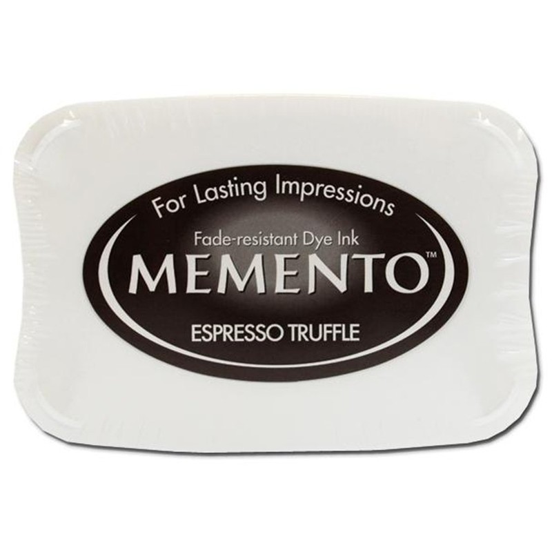 Tsukineko Memento Dye Ink Pad - Espresso Ink