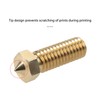 5pcs CHT V6 3D Printer Nozzle 3 Holes High Flow