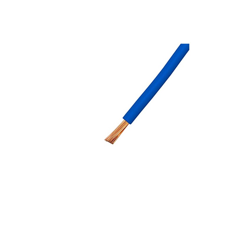 5 m FLRY vehicle cable, blue, 2.5 mm², round cable,