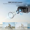 Sansisco D15 Mini Drone for Kids 1080P FPV Camera Remote