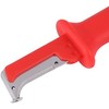 Cuchillo Pelacables Eléctrico de Seguridad, Aislamiento Rojo