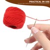 NOLITOY 16 Rolls Colorful Hand Sewing Cotton Thread for DIY
