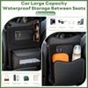 Car Seat Gap Purse Holder Leather Between Seats Organizer for