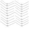 20pcs Torsion Spring Stainless Steel Small Spring Length 32mm 120