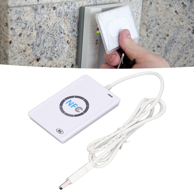 Contactless Smart Card Reader Writer Safe Bluetooth Non Contact NFC