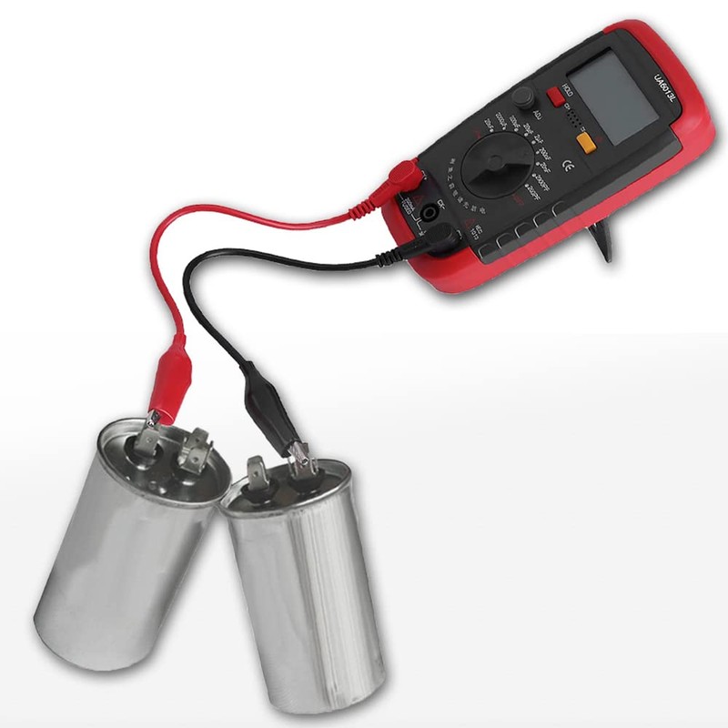 Digital Capacitance Meter, Multimeter Professional Capacitor Tester, 0.1pF-20,000uF Capacitor Tester,