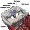 Soft Pillow Attached Waterproof 2-in-1 Baby Grocery Cart Seat Cover