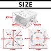 manekinext Surveillance Camera Bracket, Stand, Durable, Angle Adjustment, No Drilling,