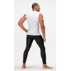 DEVOPS 2~3 Pack Men's Athletic Compression Shirts Sleeveless