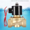DN25 1" Two Way Brass Electric Solenoid Valve Normally Closed