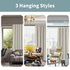 BGment 100% Room Darkening Thermal Insulated Blackout Curtains 63 Inches