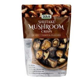 Shitake Mushroom Crisps Lightly Cooked & Seasoned 5.29 oz. (Pack of 2)
