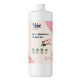 Hidrolato Rosas 500ml Hebbe Cosmetics Tónico Facial Antiarrugas