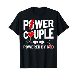 Christian Couple Matching Christ Jesus Faith Fan Believer T-Shirt