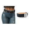 AJC Toys Cinto Elegante Para Dama Negro Calidad Premium