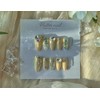 Yellow Twinkle Butterfly Handmade Nail Tips✨ - Short Square /