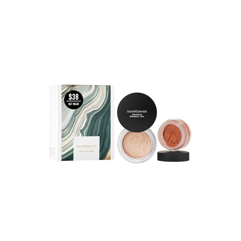 bareMinerals Holiday 2025 Ready, Set, Glow, Vegan, Cruelty-Free & Dermatologist-Tested