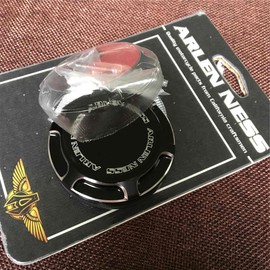 PHEOZIO Rear Master Cylinder Beveled Covers Compatible for Harley Davidson Dyna Softai 2006-2015 XL Sportster 2007-2015 FLT 2005> 03-476 Black