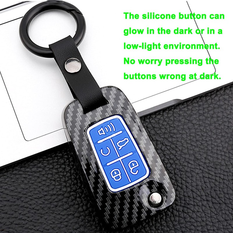Key Fob Cover Fit for Chevy Camaro Cruze Limited Equinox