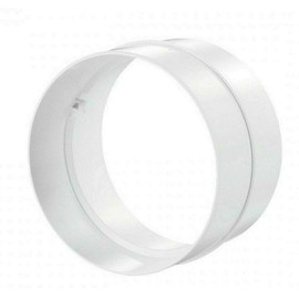 FANTRONIX Circular Connector: 100mm (4 inch Dia.) with Backdraught Shutter and Non-Return Damper Flap - Perfect for Duct Pipe or Flexible Ducting Hose Connection