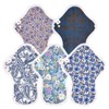 Cloth Napkins NO 6 Organic Cotton 5 Piece Set v18