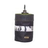 Kiyo Round Sakura Waist Bag, GEA1699MG, Green; Body: Depth 4.7