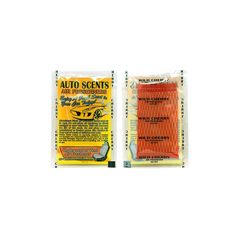 Individually Wrapped - Professional Car Air Freshener Pads - Remove