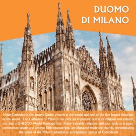 Microworld 3D Metal Puzzle Model Kits, Italy Milan Cathedral Architecture Model Building Kit, 3D Puzzles for Adults Laser Cut Jigsaw Brain Teaser Art Craft Kits (Duomo Di Milano)