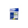 Black & White Laminated Tape 9mm x 8m for Brother