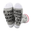PWHAOO Music Teacher Socks This Music Teacher Is Off Duty Socks Musician Socks Music Teacher Appreciation Gift, Music Teacher Socks, One Size