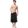 HunnmingRe Sauna Towels for Men Adjustable Quick Drying Bath Towel
