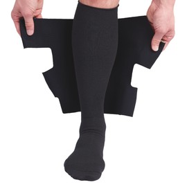 CircAid JuXtalite Lower Leg System Black Full Calf Long Medium