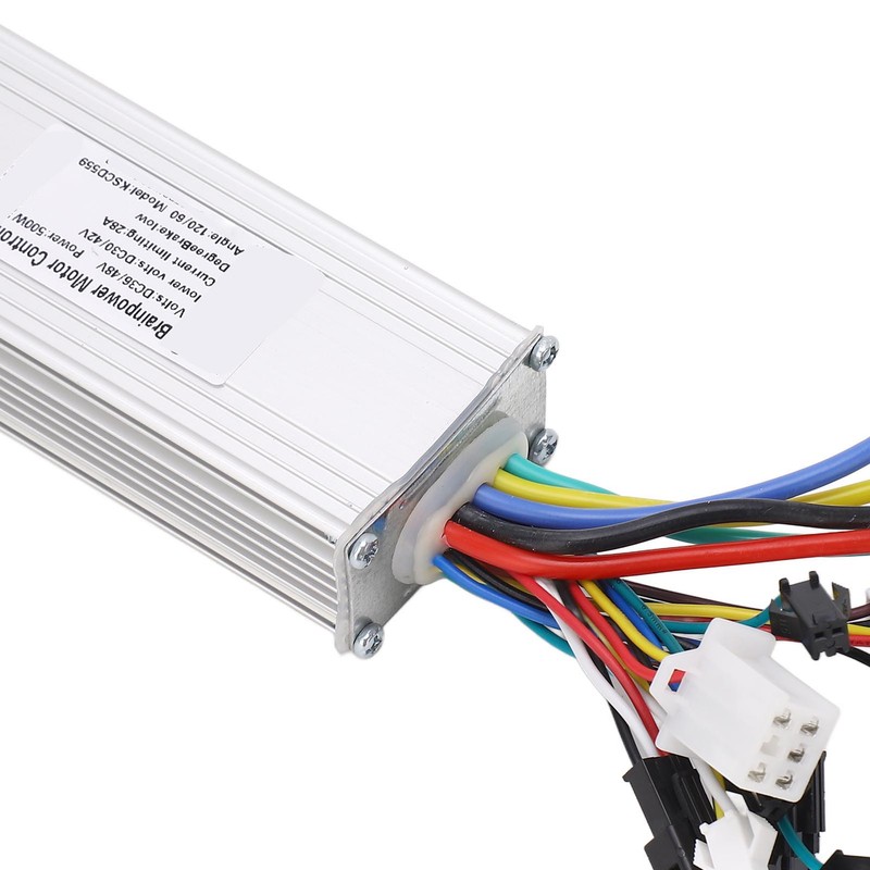 36V 48V 500W 28A Electric Bike Brushless Controller Aluminum Alloy