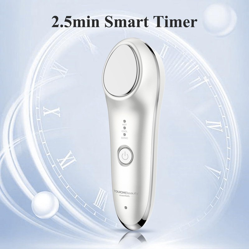 TOUCHBeaty AG-1389EU Hot and Cold Face Massage Device with Vibration