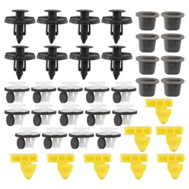GoaMotors Wheel Fender Flare Retainer Fastener Clip Assortment 38pcs for Nissan Armade Juke Murano Rogue, Infiniti QX56 QX80