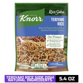 Knorr Rice Sides Teriyaki For a Tasty Rice Side Dish No Artificial Flavors, No P