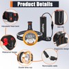 Yongkist Super Bright Headlamp High Power Headlight Rechargeable LED Spotlight