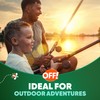 OFF! OFF! Deep Woods Mosquito and Insect Repellent Wipes, Long