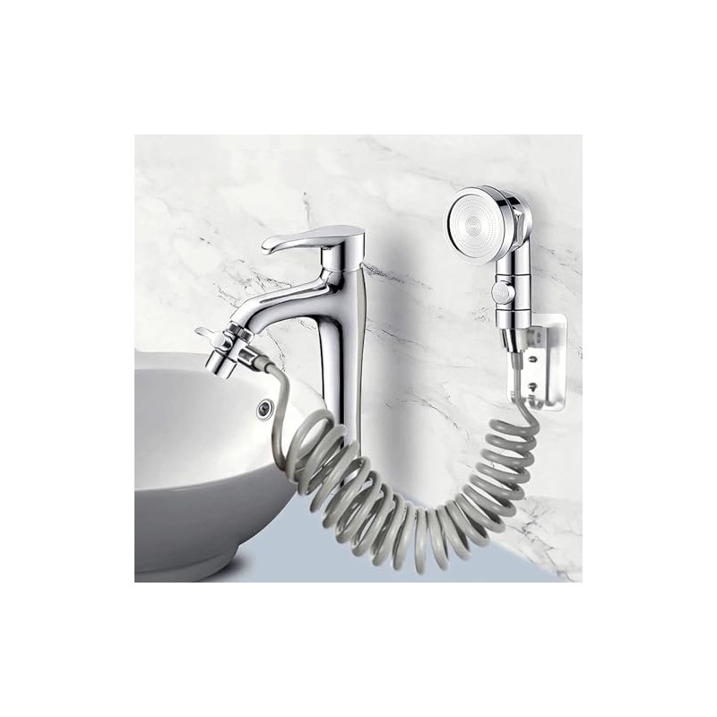 Sink Faucet Sprayer Attachment - Salon Shampoo Bowl Spray Head,